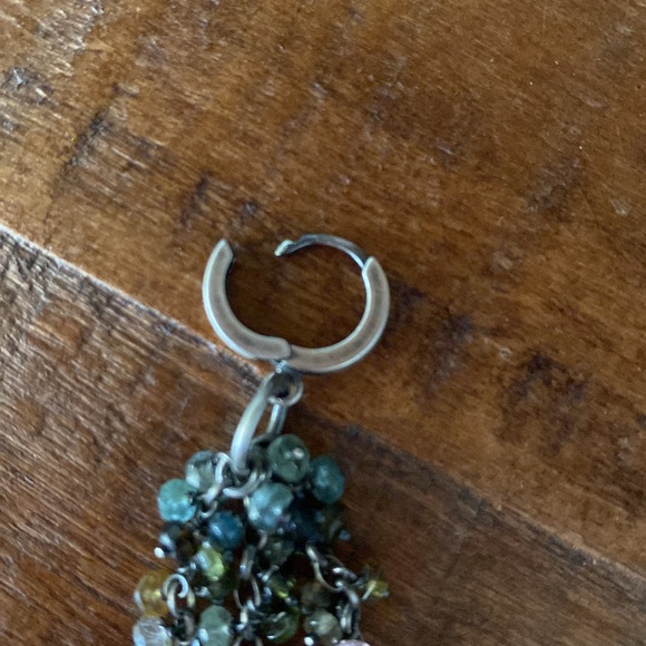 Sterling silver and Tourmaline earrings - Picture 4 of 5